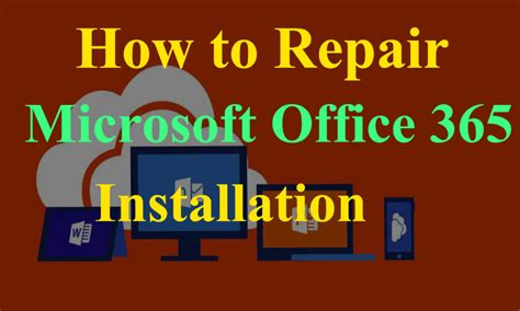 How to Repair Office 365: When Your Coffee Spills on the Keyboard