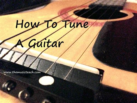 How to Tune Guitar by Ear: A Symphony of Chaos and Precision